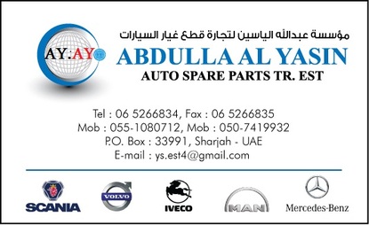 Sharjah auto spare parts market